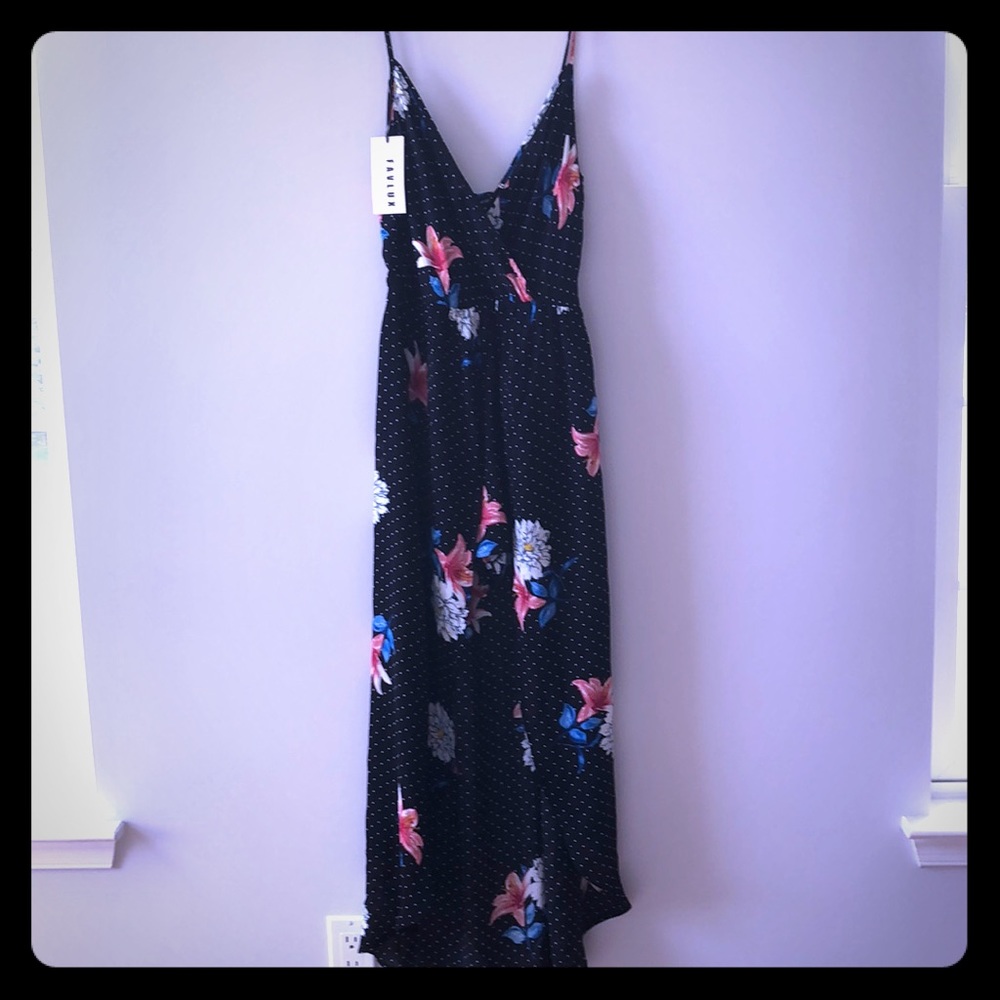 Romper shorts with long train in back